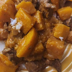 Did red curry paste instead of green. Put over rice. 