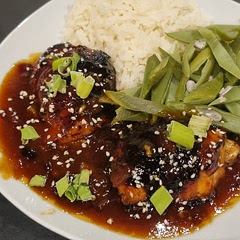 Cooked it in an airfryer, and it's absolutely delicious 