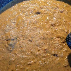 I added cooked chicken and nutritional yeast. It has a delicate flavor... I might add a hit of amino acids because my sea salt just isn't cutting it. Lowrey's might also help it out. Or liquid aminos
