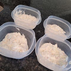 Easy to prep. Used tortilla chips to use dip in. Great meal plan option. 