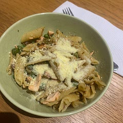We forgot the cream but it was still great. Even our fussy 2 year old ate it.