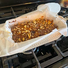 The consistency for this was too mushy. I probably would add more flour if making again. Overall, great flavors, just not good consistency and too much sugar for me.