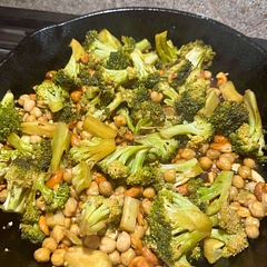 My broccoli in the photo is not as vibrant a green as the recipe pic but this is excellent.