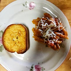 Delicious and cheesy. I didn't put the remaining mozzarella on at the end. Not everyone likes that much cheese. Let those who wanted more cheese add some to their plates. The kids seemed to enjoy, and they went back for seconds.