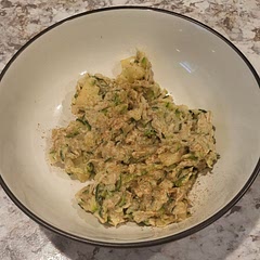 Used rolled oats instead of quick and 1 whole egg. Added 1/2 a peeled diced apple as well. Cooked for about 10 min. 