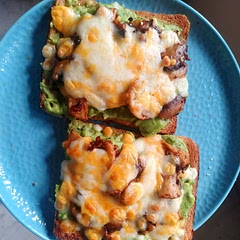 Added some cheddar and mozzarella cheese