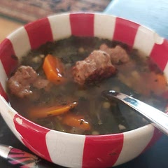 Great recipe for wedding soup.  I made a double batch and stored in big Mason jars. Big hit for everyone at home and our neighbors. Thanks 