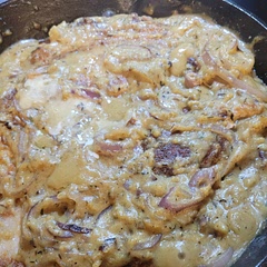 Did this in my cast iron pan. Instructions are a bit weird.. so you have to improvise a little bit.. but otherwise - quite good!