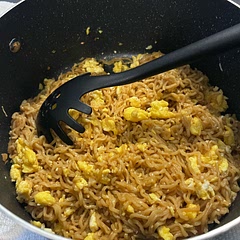 Added eggs