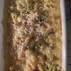 Swapped peas for some brocolli and breadcrumbs for ground cashew.