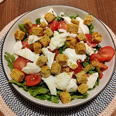 Easy to make and tasty. Added some croutons as had some left overs. 