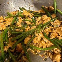Definitely a family favorite from now on. Changed it up a bit by cutting the chicken up and adding rotisserie chicken seasoning and not making it spicy but it definitely was amazing