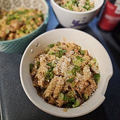 I added fresh grated Romano cheese on top. Great recipe! 