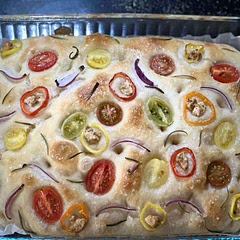 This was the easiest to follow focaccia recipe. So simple and beautiful. It was like creating a piece of art.
