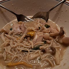 I added ramen noodles and bok choy 