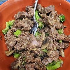 Added broccoli and mushrooms after it cooked. Kids and hubby like it.