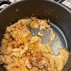 I forgot to add bacon. But really good!!!