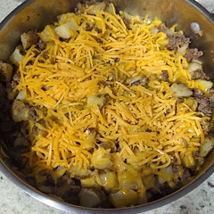 Pretty good but you will need to add extra salt and pepper, I also added garlic powder. My family and I added sour cream and it took it to the next level. I didn't have bell pepper or green onions on hand. 
