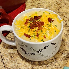 This is super easy and fun to make! Delicious as is, but very versatile! Prepare your ingredients and it takes no time at all!