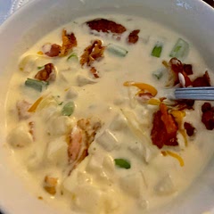 Loved it! Would add less chicken broth than this time. I added a little flour and heavy whipping cream to thicken it.