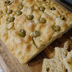 Brilliant!! Added olives and rosemary to mine. So easy to do with most of the time unattended fermenting in the fridge. 
I'm so happy with how soft and airy it came out with a beautiful crunch on the crust from all the delicious olive oil 🫒