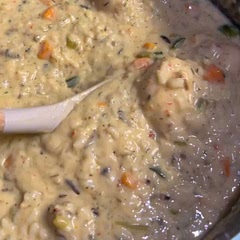I added zucchini and used drumsticks and it turned out AMAZING. It’s been highly requested since making and will definitely be a staple during the cold months.