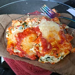 I would use full-fat ingredients and omit the nutmeg. It's not inherently a bad dish, it just didn't suit my pallet.
