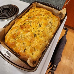 First time I have ever tried to make anything bread related from scratch and it was sooooooo good! Super easy recipe to follow and now one of my family's favourite treats