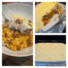 What a delight! This meal was a labor of love and worth every bit of effort. Only substitution was that I grated seasoned halloumi in place of the Greek goat cheese.