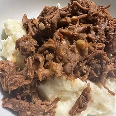 This is a new staple for us.  I used raos instead of tomato sauce because that’s what I had.  I also added a bit of beef broth to deepen the flavor.