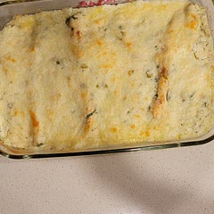 Delicious. I followed the recipe as written except for the cilantro. I didn't have dried cilantro, so I used fresh.  I will definitely make this again. Thanks for the recipe. 