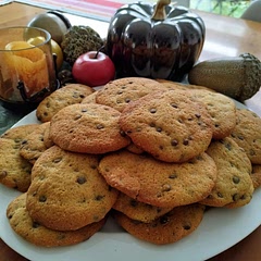 They are SO delicious. They came out a bit cakey for me, but that didn't do any bad to the flavor or really anything else. I've added more spices since I tend to like stronger flavors, and these cookies are SO good.