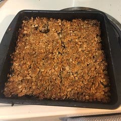 I didn’t have an 8in pan so I did it in 6in. Still turned out yummy. I couldn’t wait the 4hr cooldown time. The mouth burns were worth it