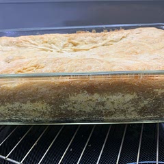 Everything according to recipe until the bake. It actually shrank during the bake rather than develop a nice dome.