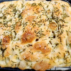 I added rosemary coated in oil before baking! Delicious and easy!!