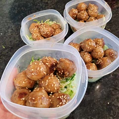 Great meal prep meal. Loved the flavoring.