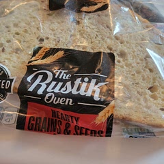 I prefer The Rustik Oven hearty Grains and Seeds artisan bread. 