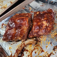 Fell off the bone. Cooked 8 hours on low.