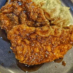 Great recipe that has a lot of flavor. Next time, I would add some red chili flakes for some heat, but it's delicious as is, too. I paired it with ginger garlic mashed potatoes. 
