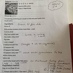 Made in 2021 very popular with family this was recipe in its original quantities