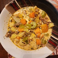 Pretty good! I forgot to pick up bacon and capers but had ground sausage on hand. A bit bland but I am learning how to reduce salt in my diet. Thank you for the recipe! 
