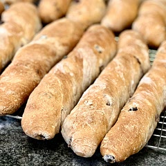 Made a double batch and added sliced olives. 
We all loved it at home. 
So I made it again. 😉
