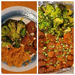 Very good and super easy recipe. Used seitan in place of chicken. Served with paprika rice. Used Franks Xtra Hot Sauce.