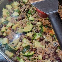 Didn't use tomatoes. Too much acid for me and kids and not usually a fan.
