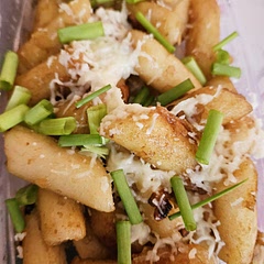 These turned out amazing!! Perfect for anyone wanting to avoid the spice but still enjoy some tasty rice cakes. I added some green onion and that made it super delicious!! Will definitely make this often.