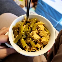Added green beans because my daughter's wanted them