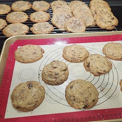 Don't skimp on the Sea Salt topping!  Devine!  I used a bag of Heath candy pieces, and a bakers German chocolate bar, and chopped up.