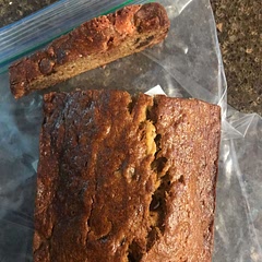 Texture of bread is good. Next time I will use less sugar 😊