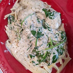 It didn't make quite enough sauce for me (I put mine over pasta) and I had to add more salt as I was cooking...again these things are a matter of preference...all in all very good meal and very easy/quick to make