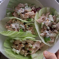 So yummy!! Flavours make it just like a taco in a Lettuce bed! I used iceberg Lettuce so that works too.
Definitely be making again 